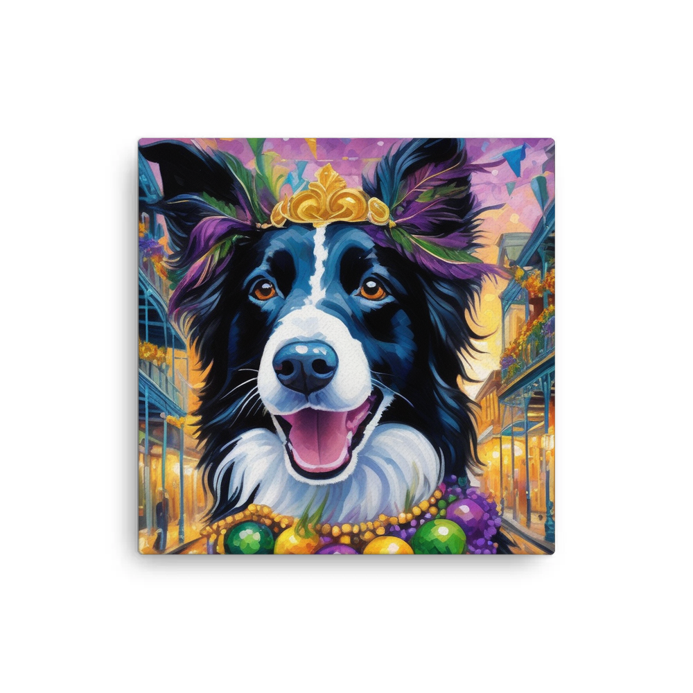 PugMug Custom Border Collie Canvas
