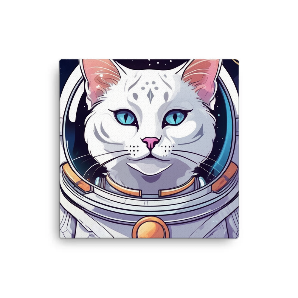 PugMug Custom White Exotic Cat Canvas