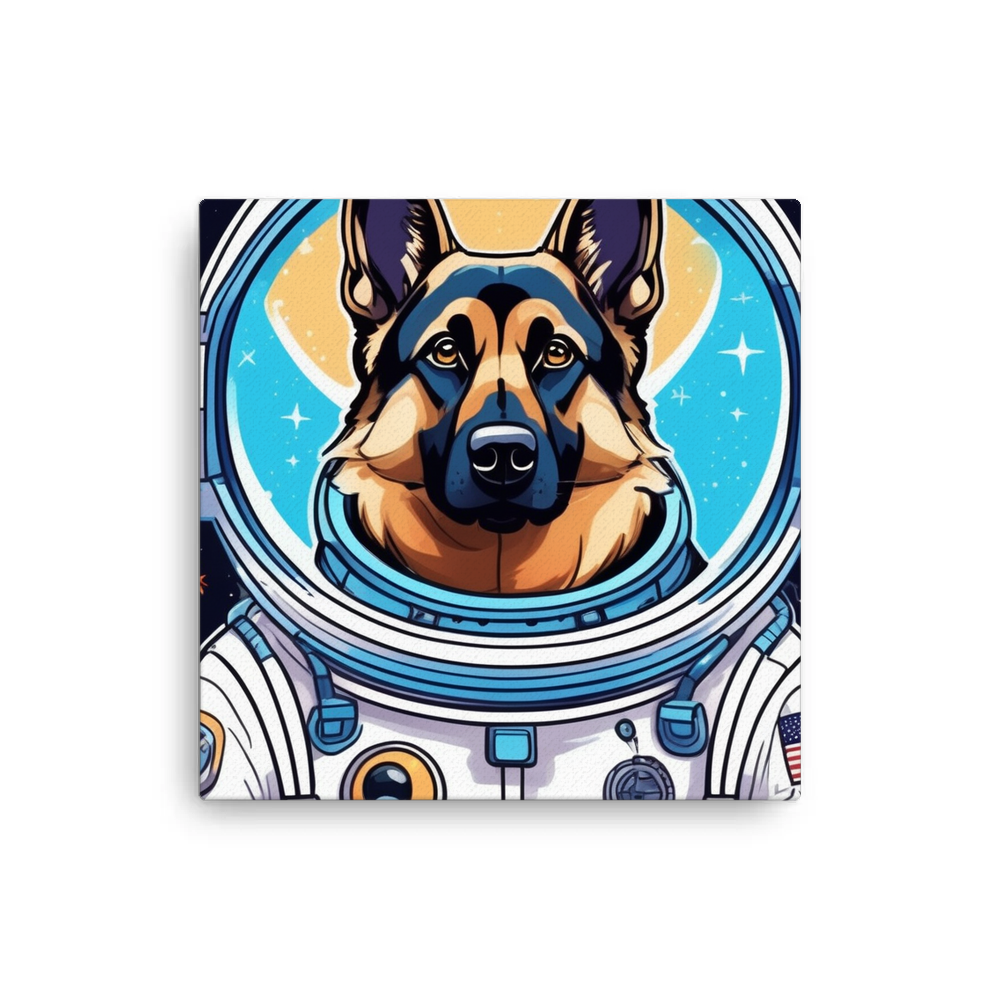 PugMug Custom German Shepherd Dog Canvas