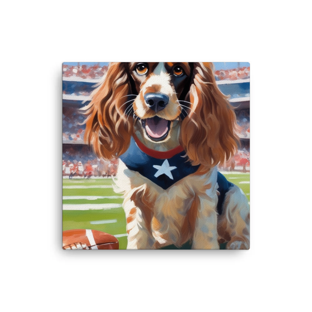 PugMug Custom English Cocker Spaniel Canvas