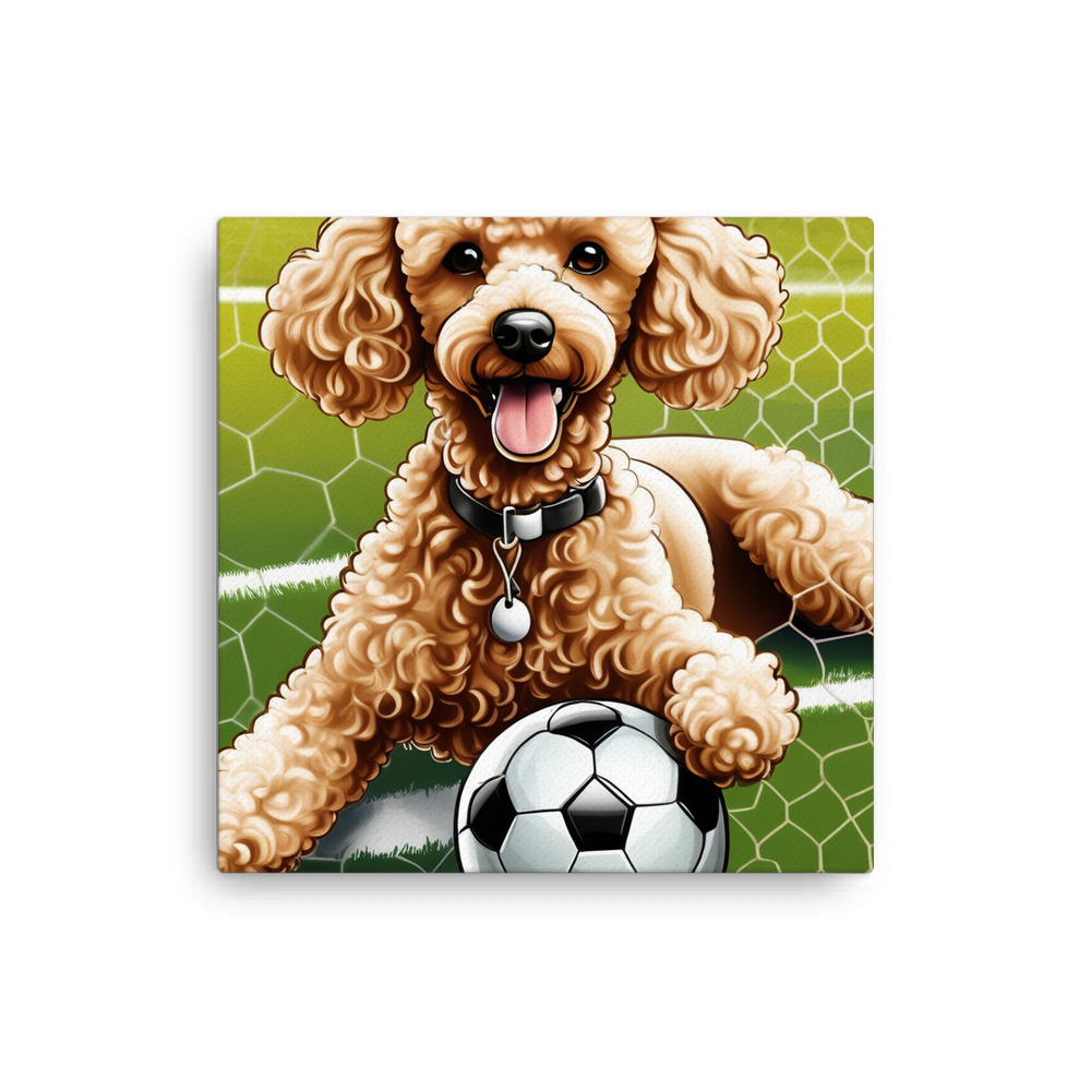 PugMug Custom Tan Poodle Canvas