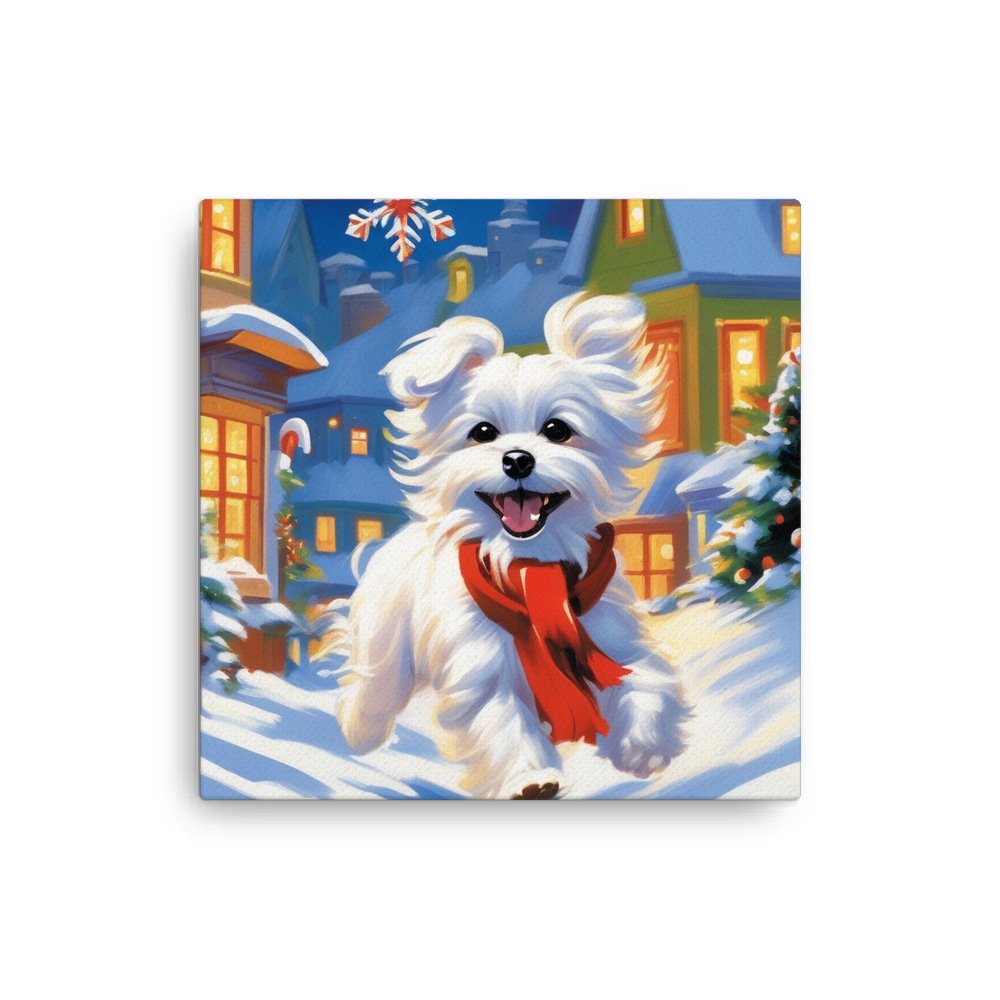 PugMug Custom Maltese Dog Canvas