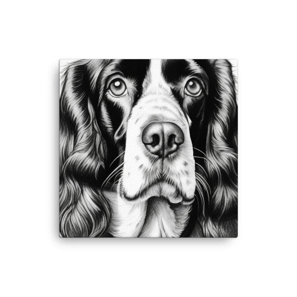PugMug Custom English Springer Spaniel Canvas