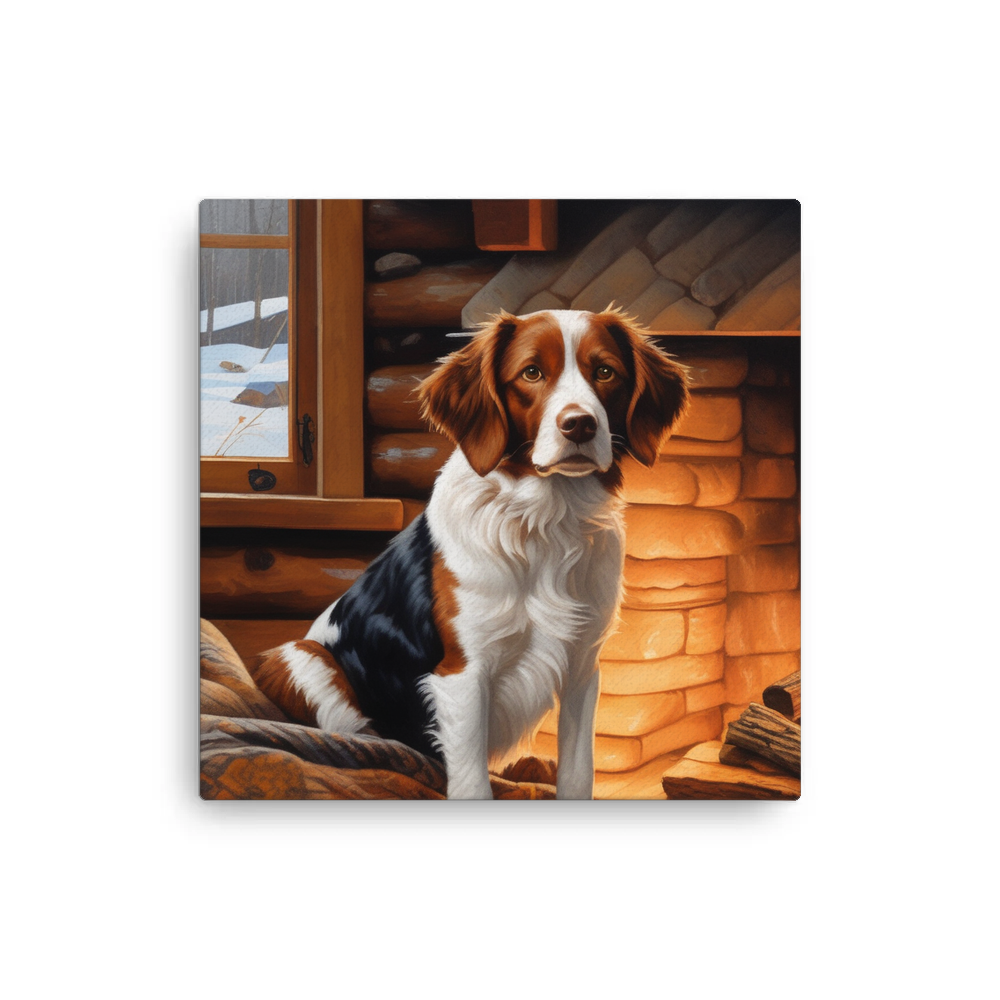 PugMug Custom Brittany Dog Canvas
