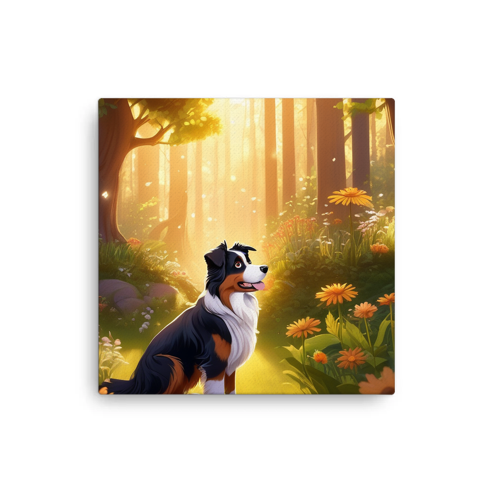 PugMug Custom Australian Shepherd Dog Canvas