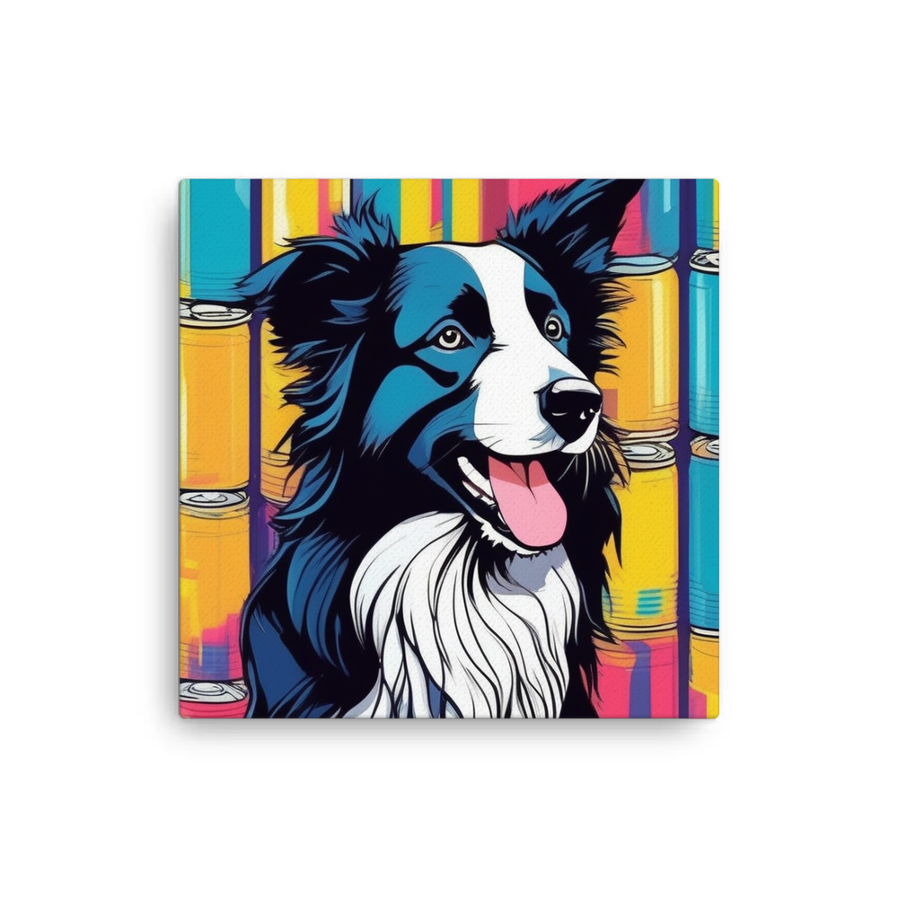 PugMug Custom Border Collie Canvas