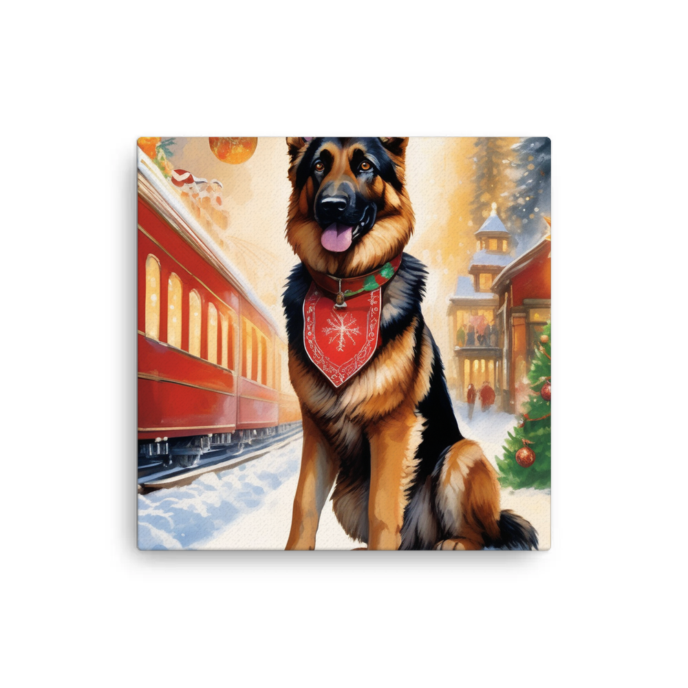 PugMug Custom German Shepherd Dog Canvas