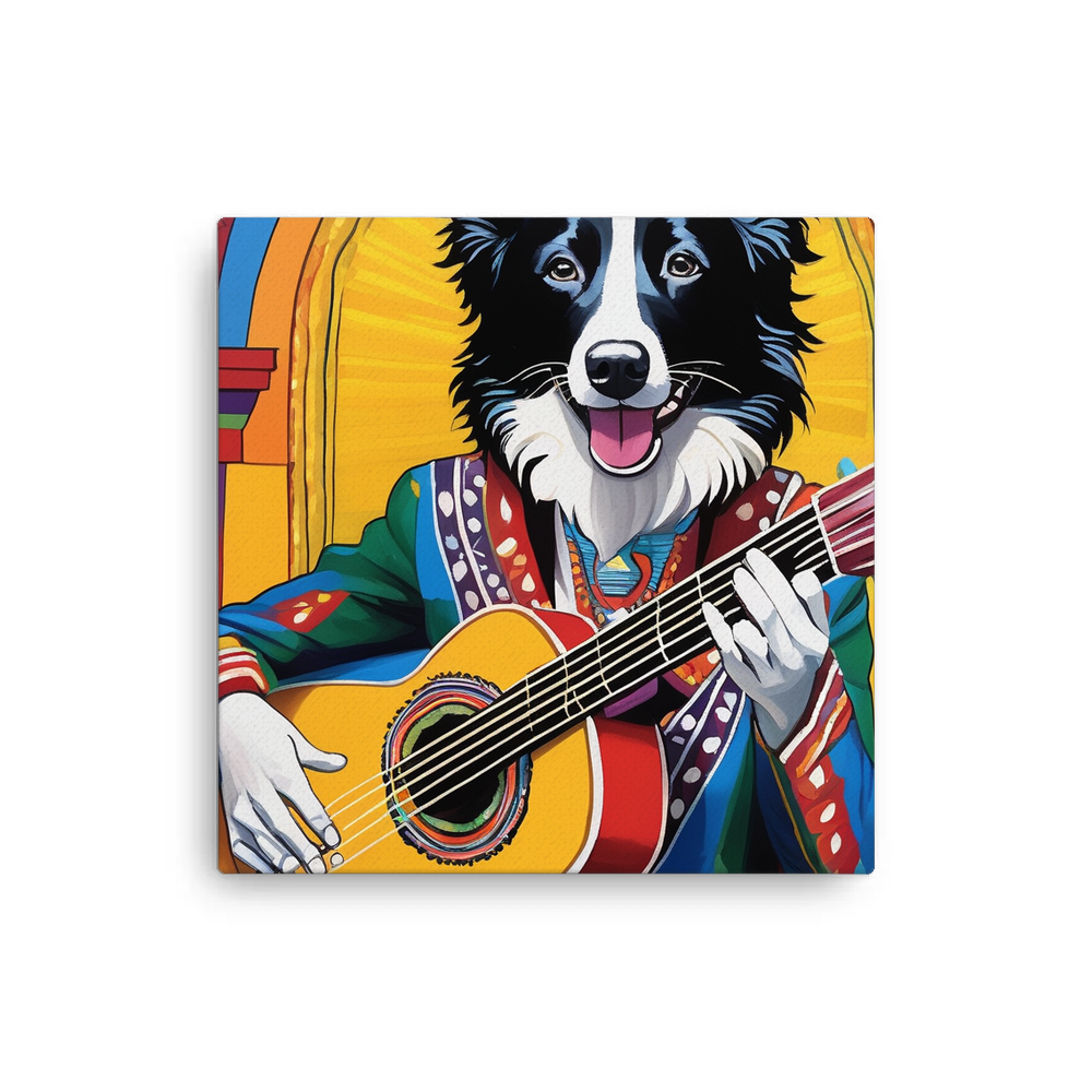 PugMug Custom Border Collie Canvas