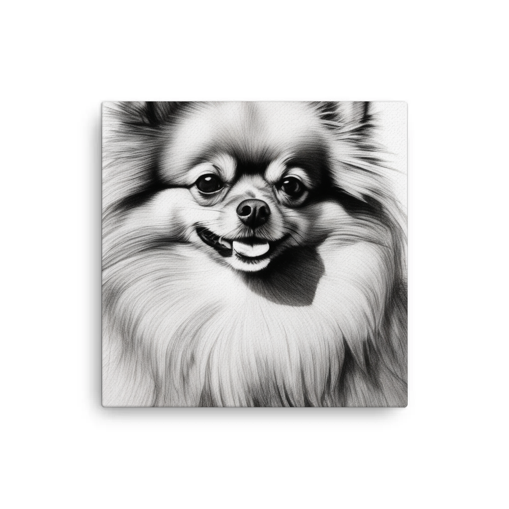 PugMug Custom Tan Pomeranian Canvas