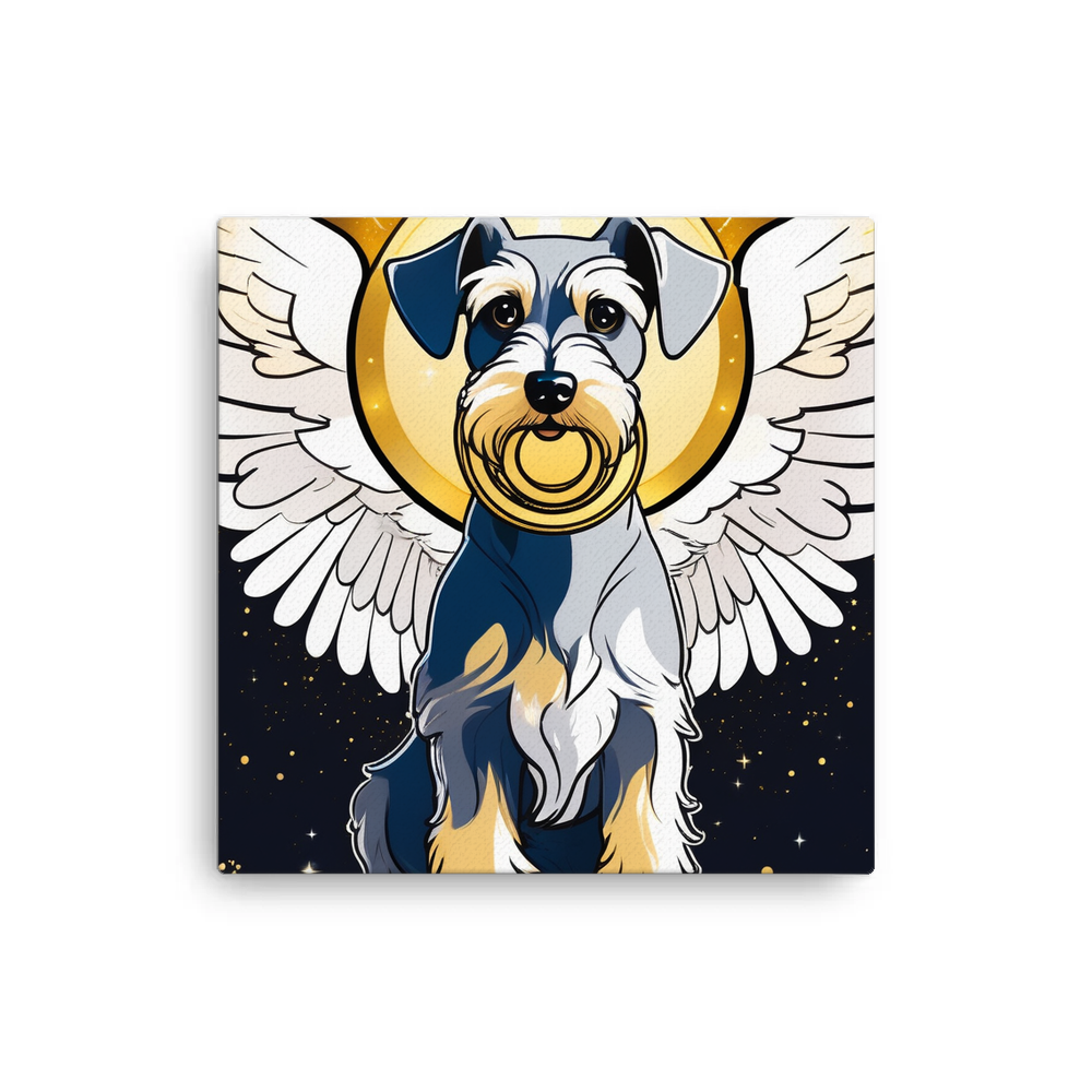 PugMug Custom Miniature Schnauzer Canvas