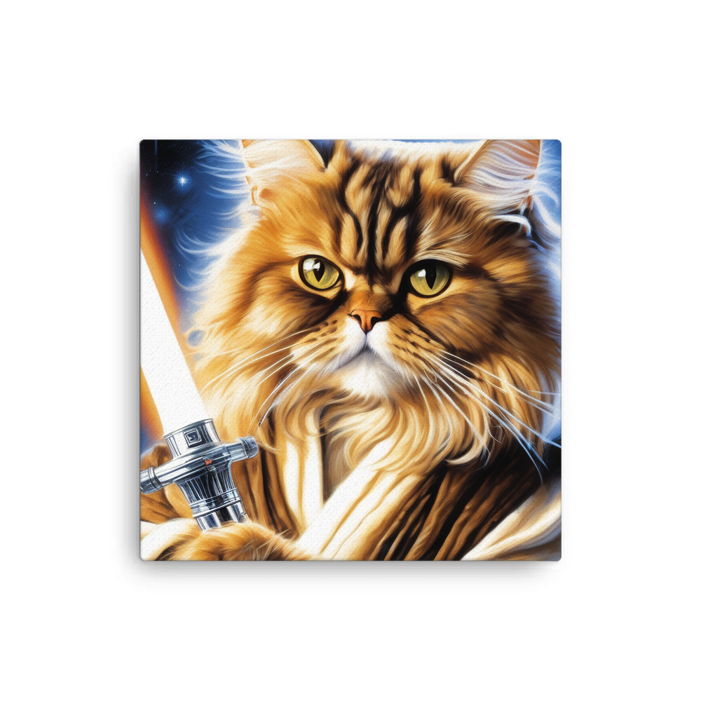 PugMug Custom Tabby Persian Cat Canvas
