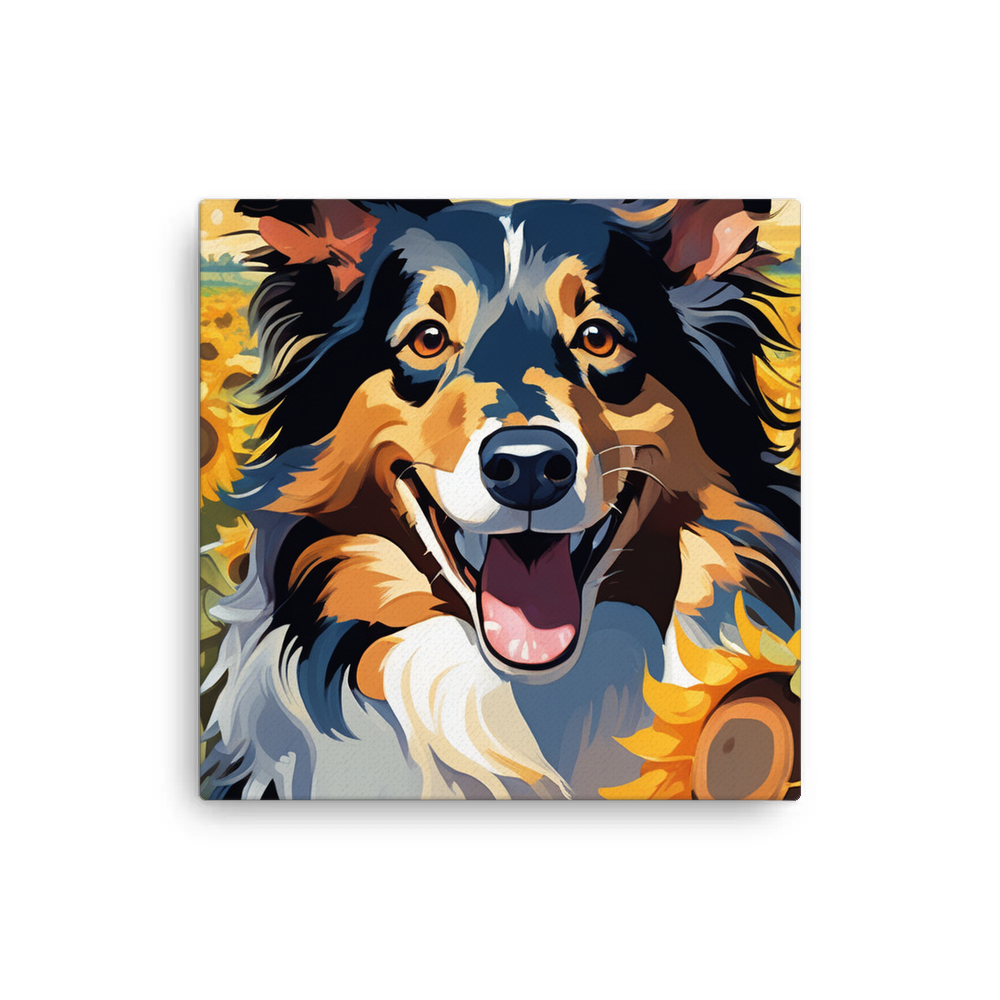 PugMug Custom Collie Canvas