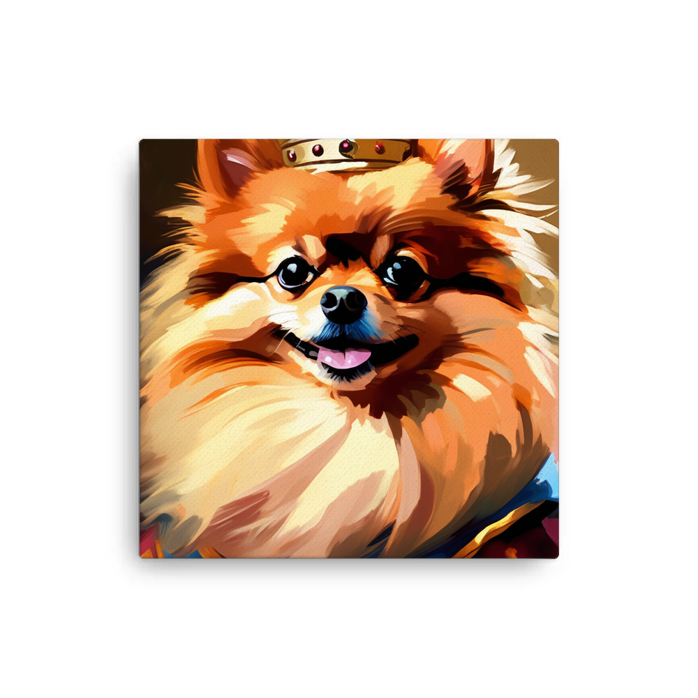 PugMug Custom Tan Pomeranian Canvas