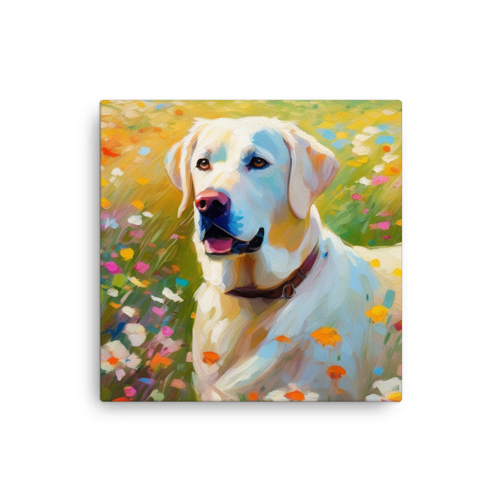 PugMug Custom White Labrador Retriever Canvas
