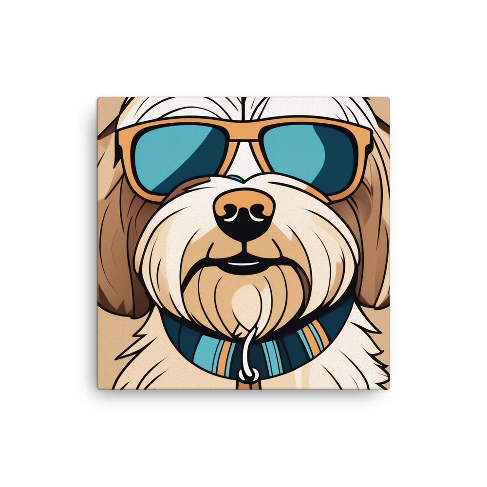 PugMug Custom Tan Havanese Dog Canvas