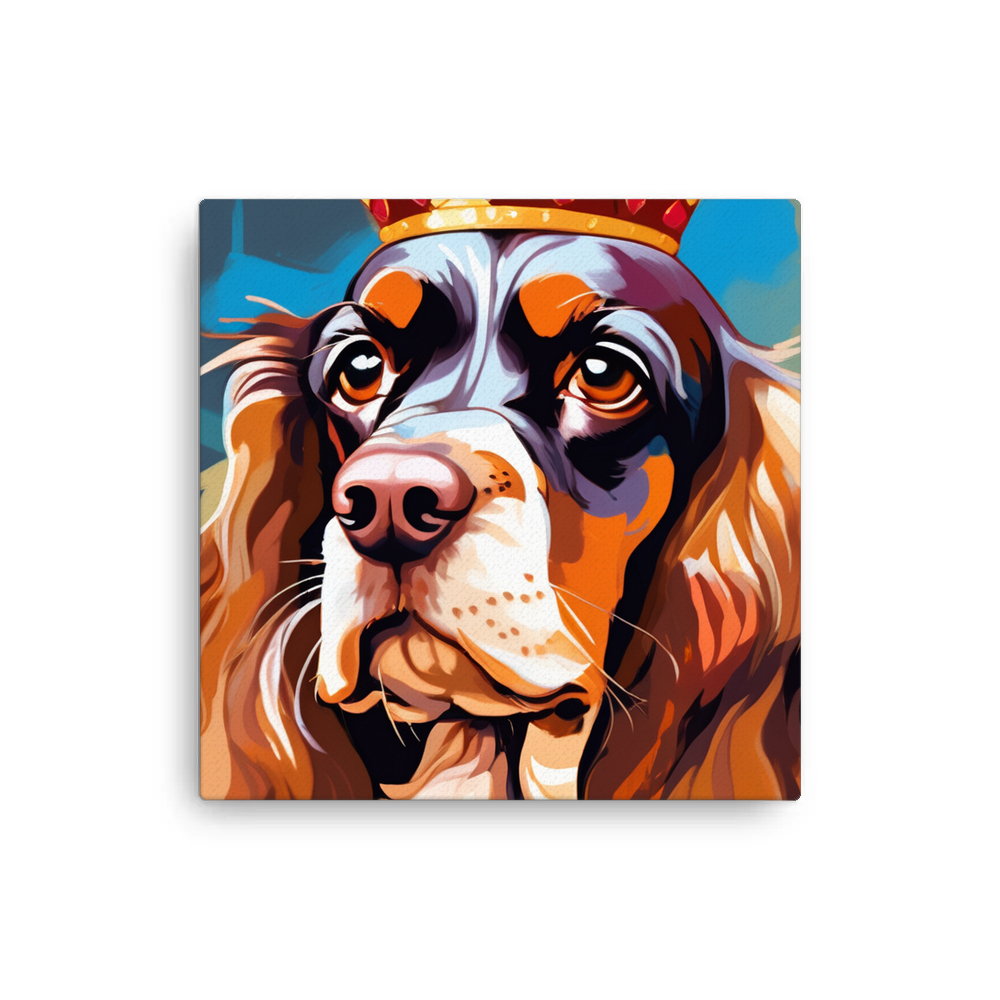 PugMug Custom English Cocker Spaniel Canvas