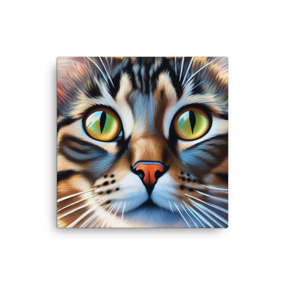 PugMug Custom Tabby Companion Cat Canvas