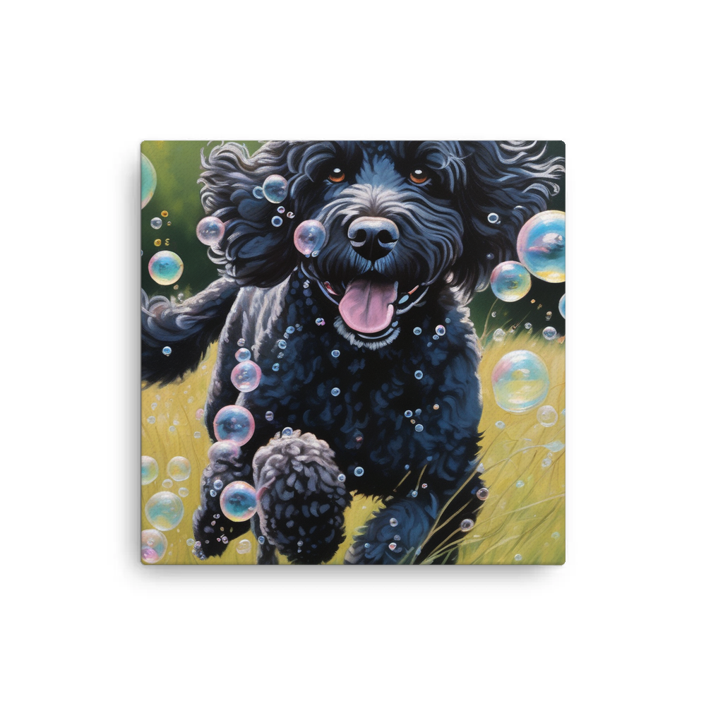 PugMug Custom Portuguese Water Dog Canvas