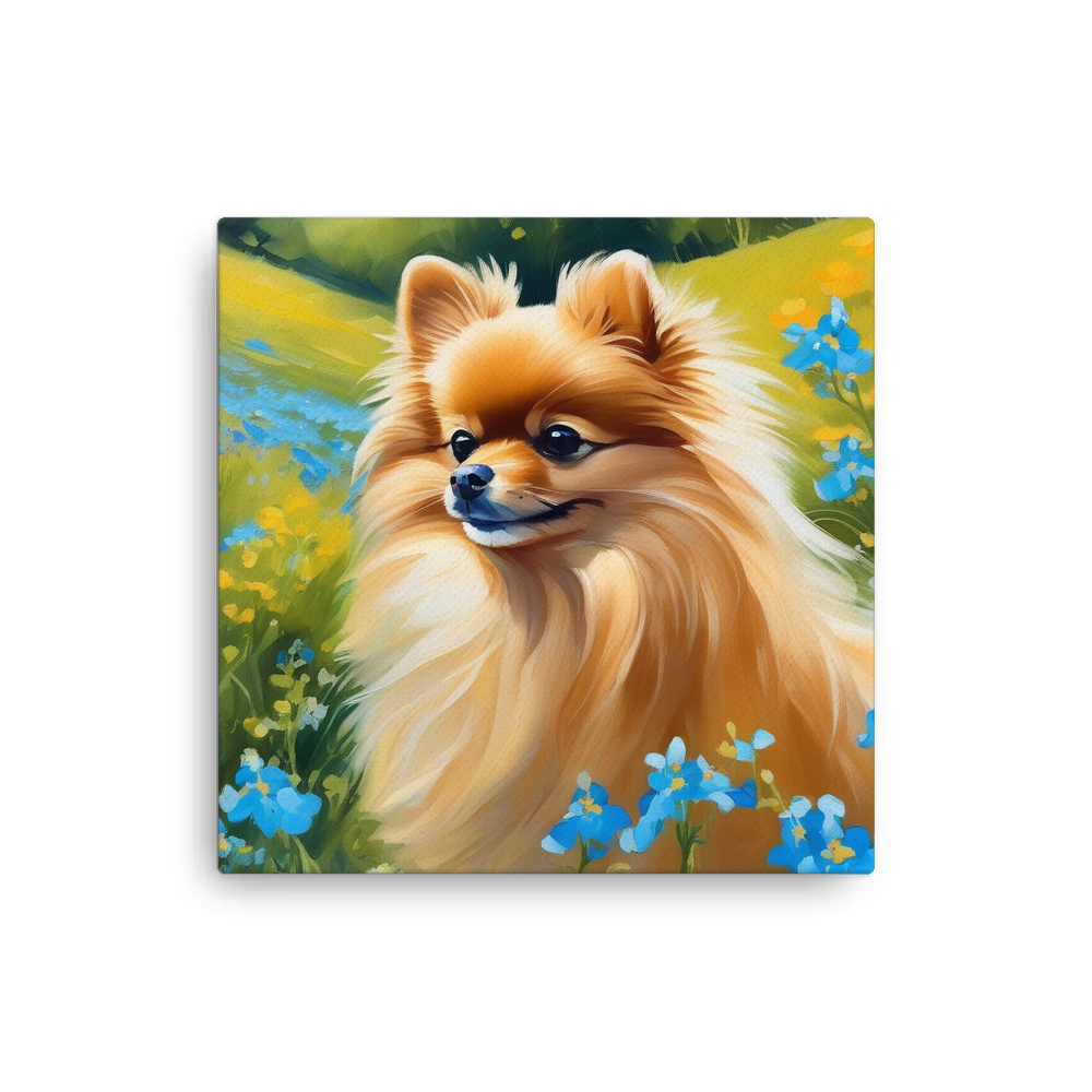 PugMug Custom Tan Pomeranian Canvas