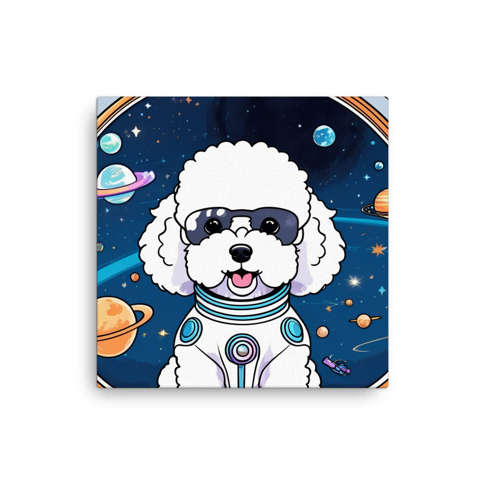 PugMug Custom Bichons Frise Canvas