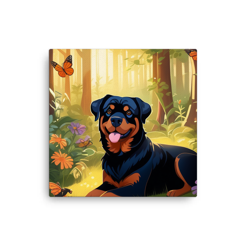 PugMug Custom Rottweiler Canvas