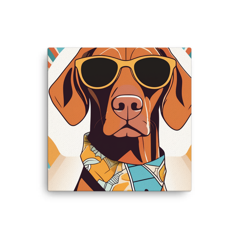 PugMug Custom Vizsla Canvas