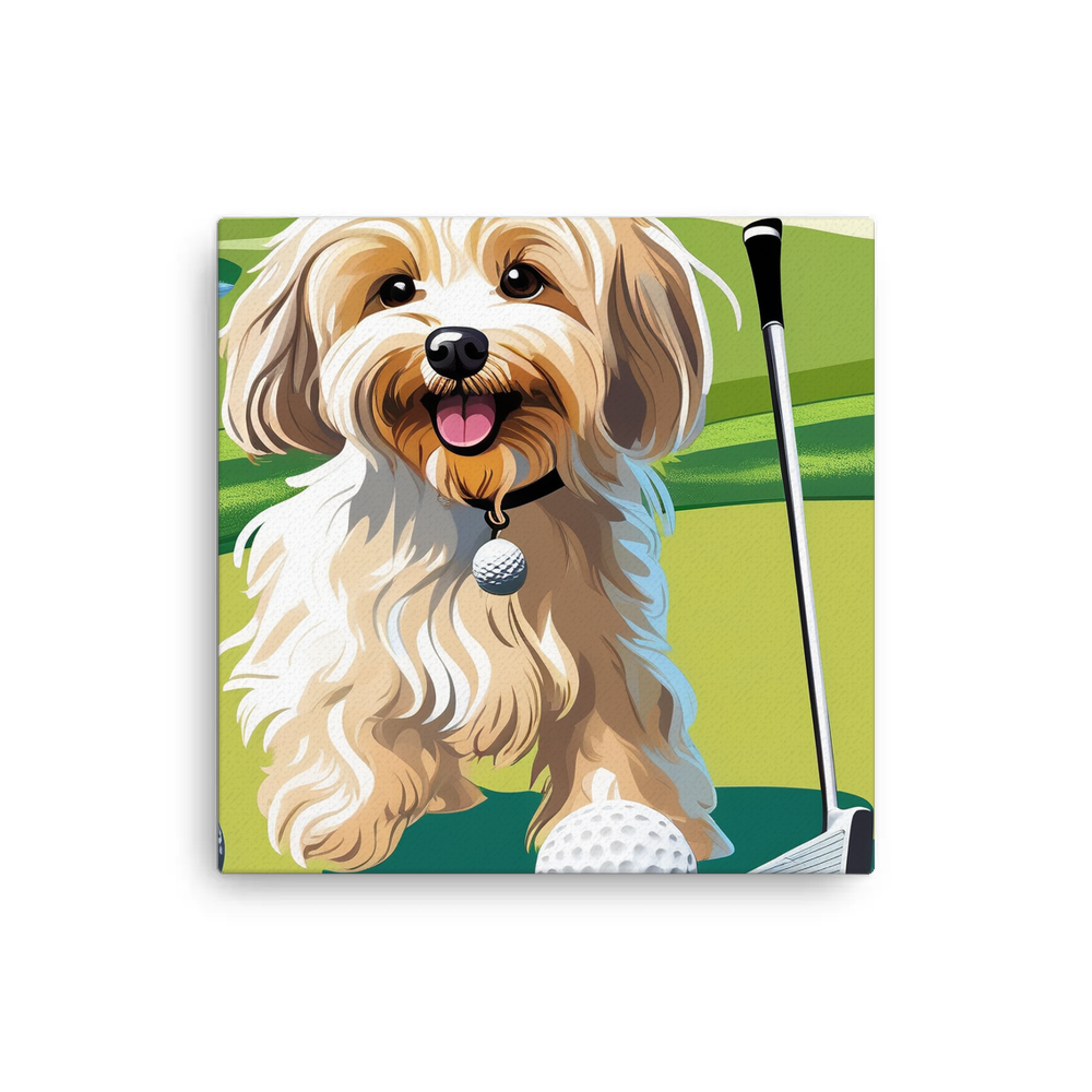 PugMug Custom Tan Havanese Dog Canvas