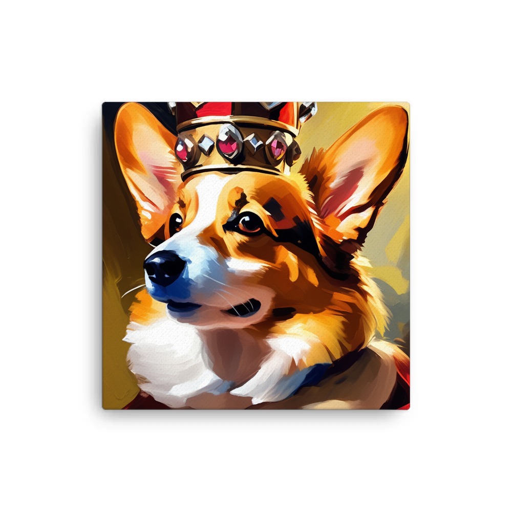 PugMug Custom Pembroke Welsh Corgi Canvas