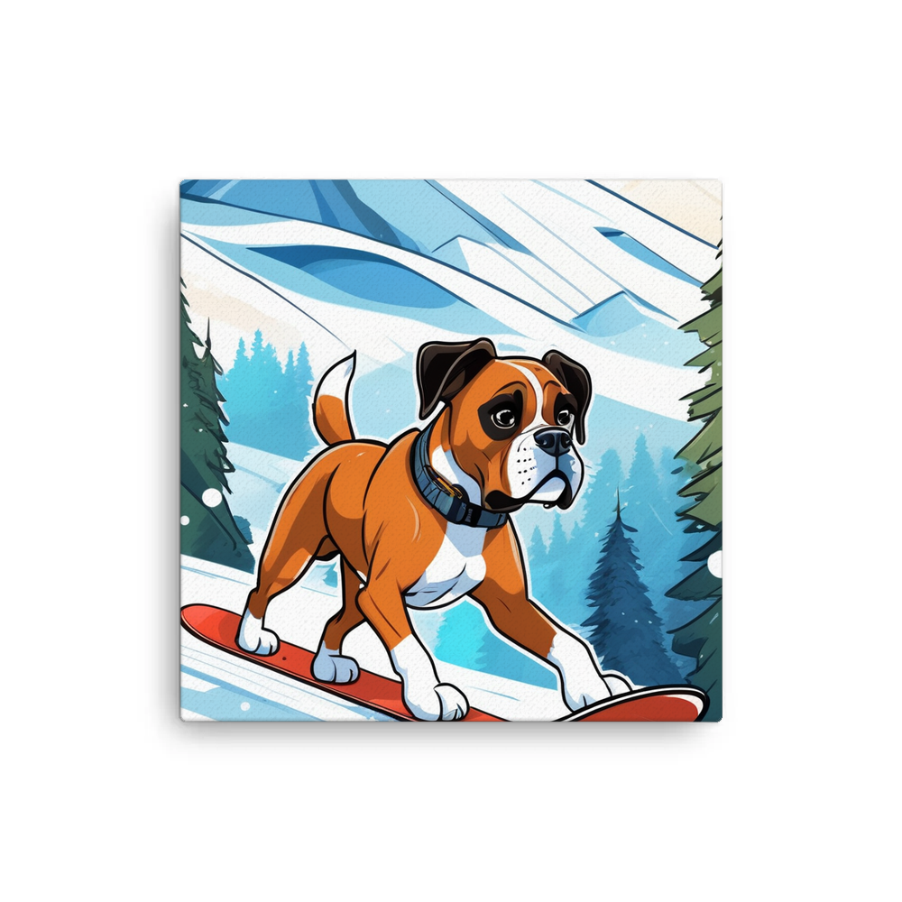 PugMug Custom Boxer Dog Canvas