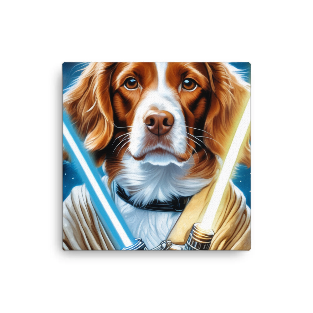 PugMug Custom Brittany Dog Canvas