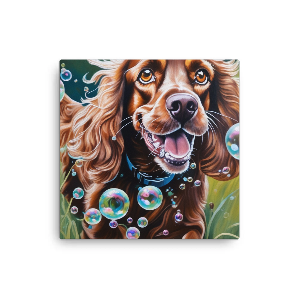 PugMug Custom Cocker Spaniel Canvas