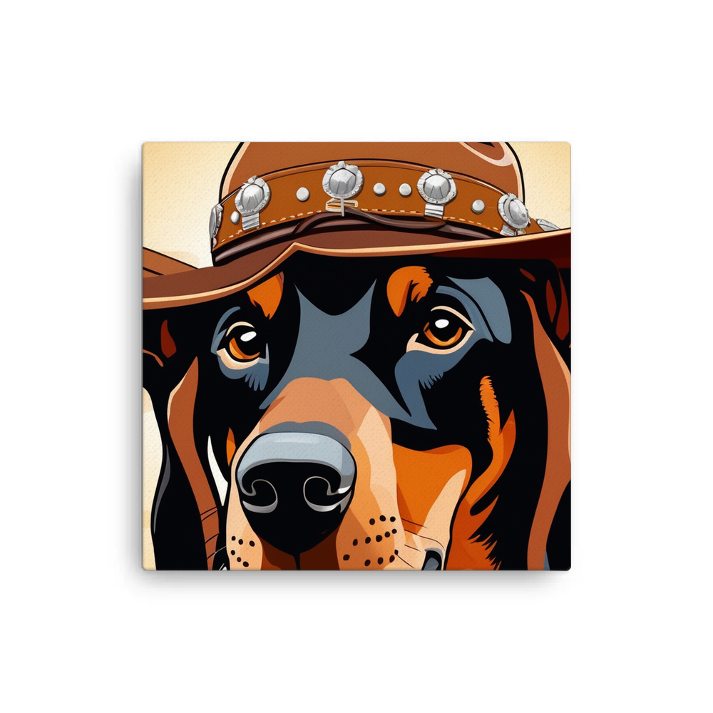 PugMug Custom Doberman Pinscher Canvas