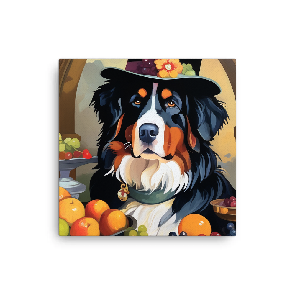 PugMug Custom Bernese Mountain Dog Canvas