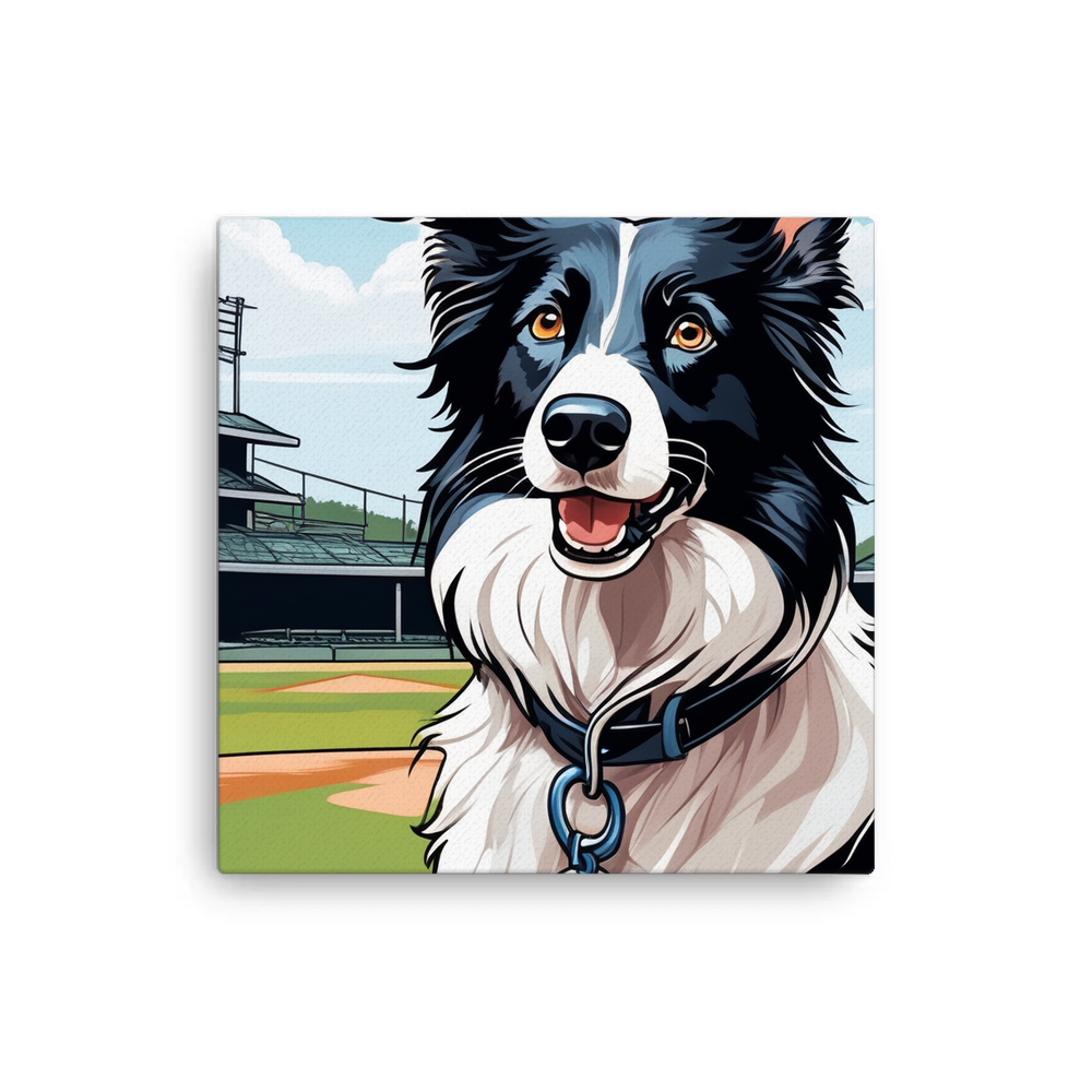 PugMug Custom Border Collie Canvas