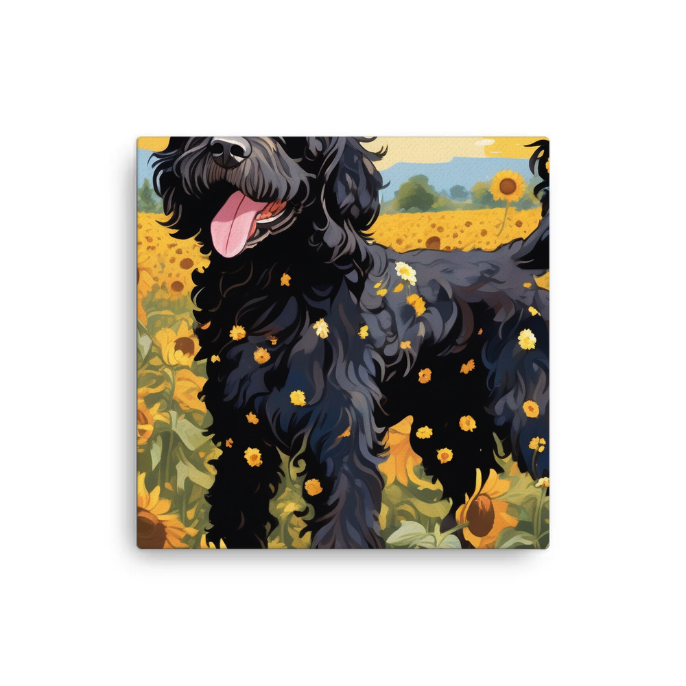 PugMug Custom Portuguese Water Dog Canvas