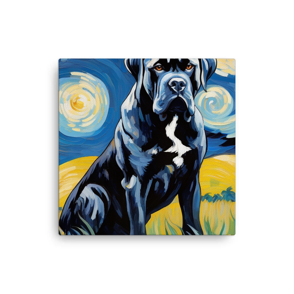 PugMug Custom Cane Corso Canvas