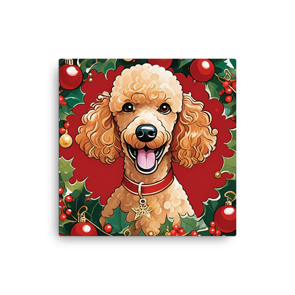 PugMug Custom Tan Poodle Canvas