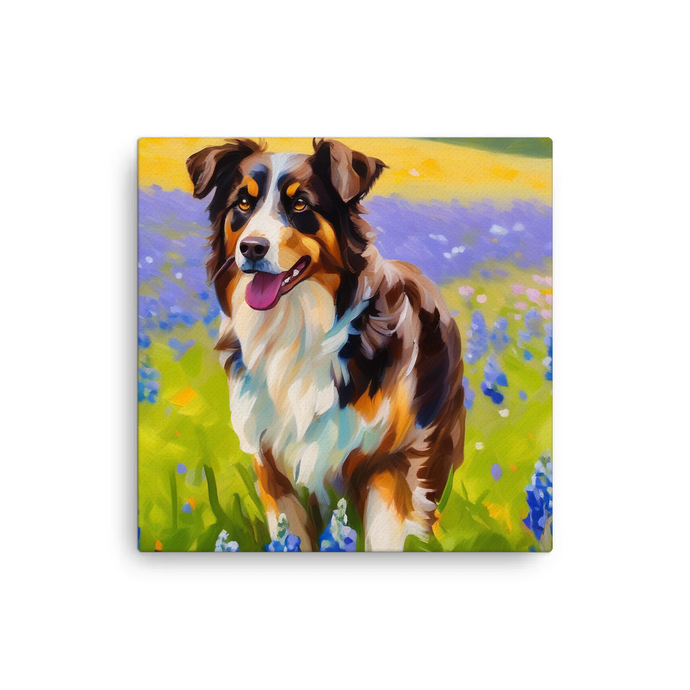 PugMug Custom Miniature American Shepherd Canvas