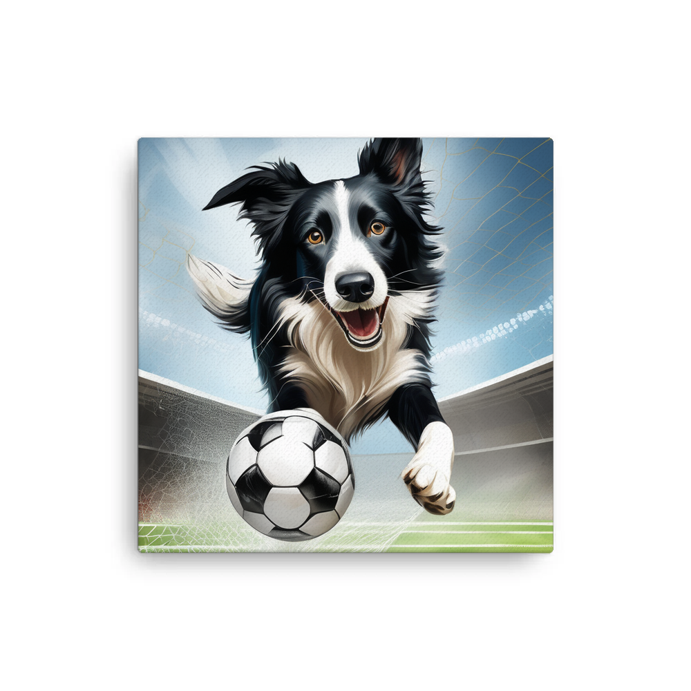PugMug Custom Border Collie Canvas