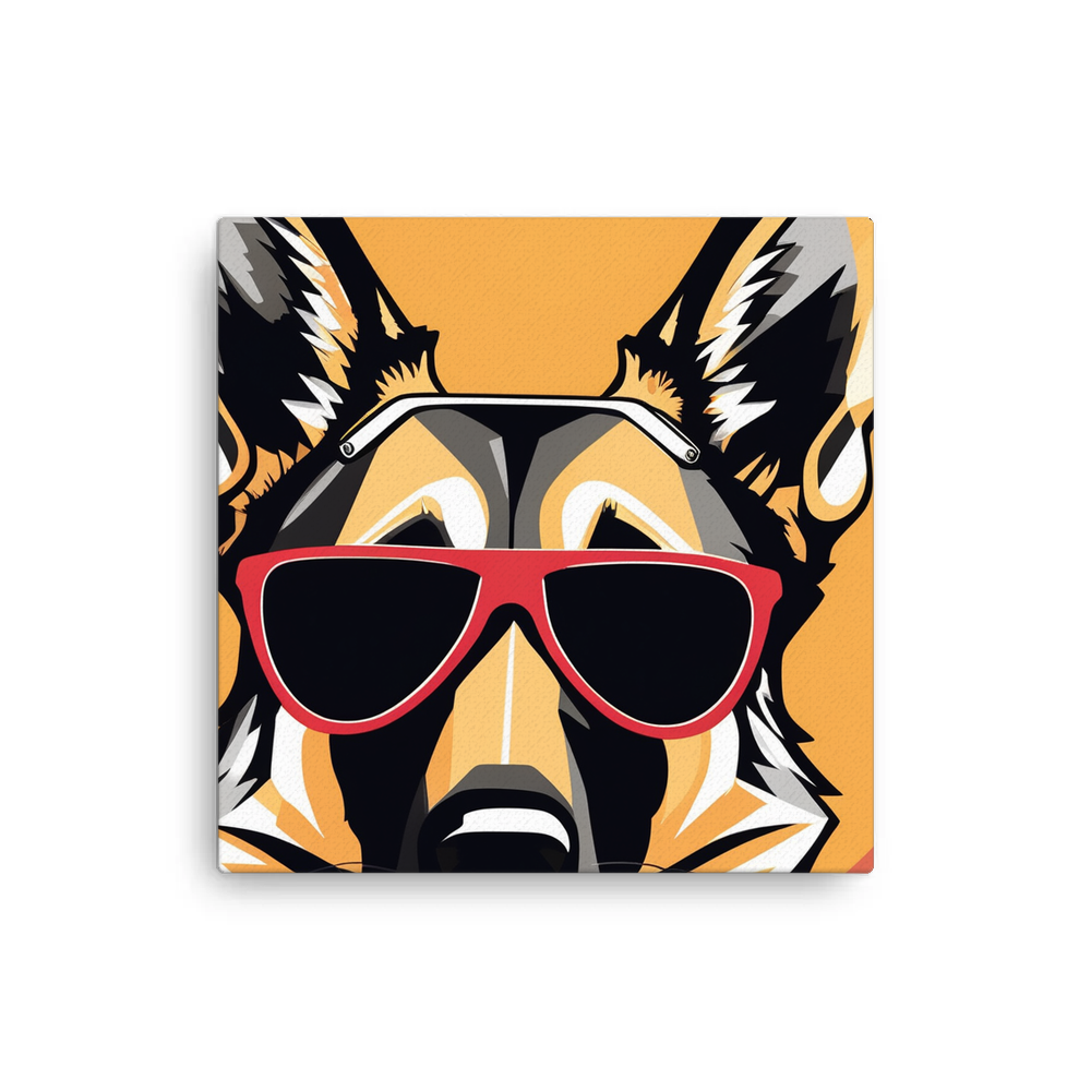 PugMug Custom German Shepherd Dog Canvas