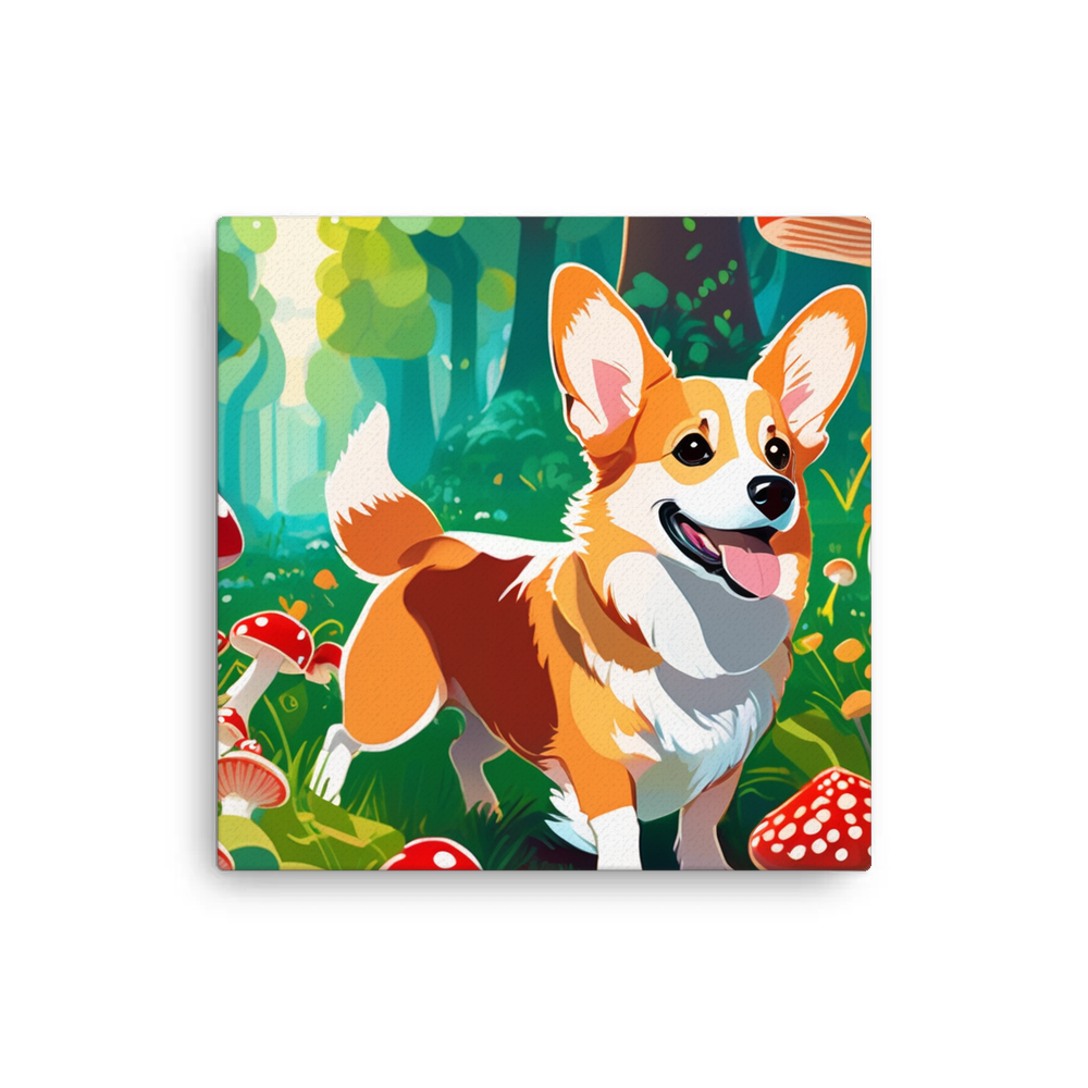 PugMug Custom Pembroke Welsh Corgi Canvas