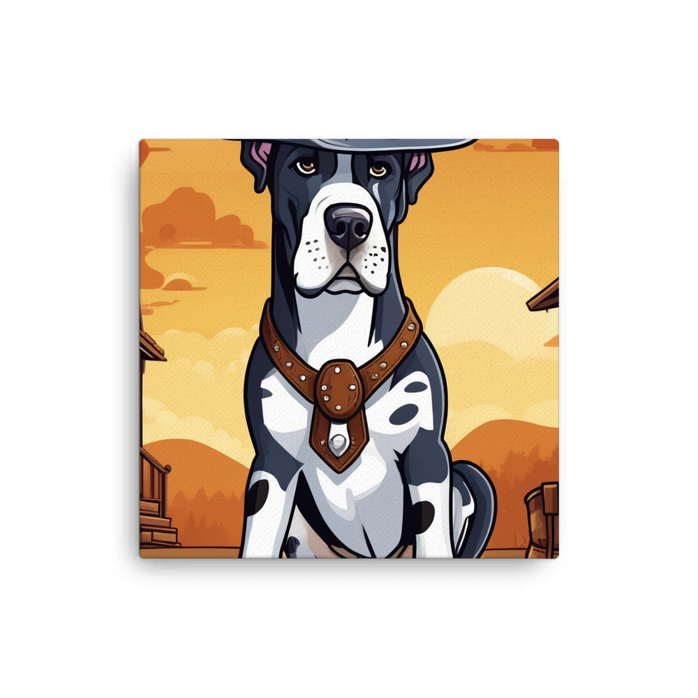PugMug Custom Great Dane Canvas