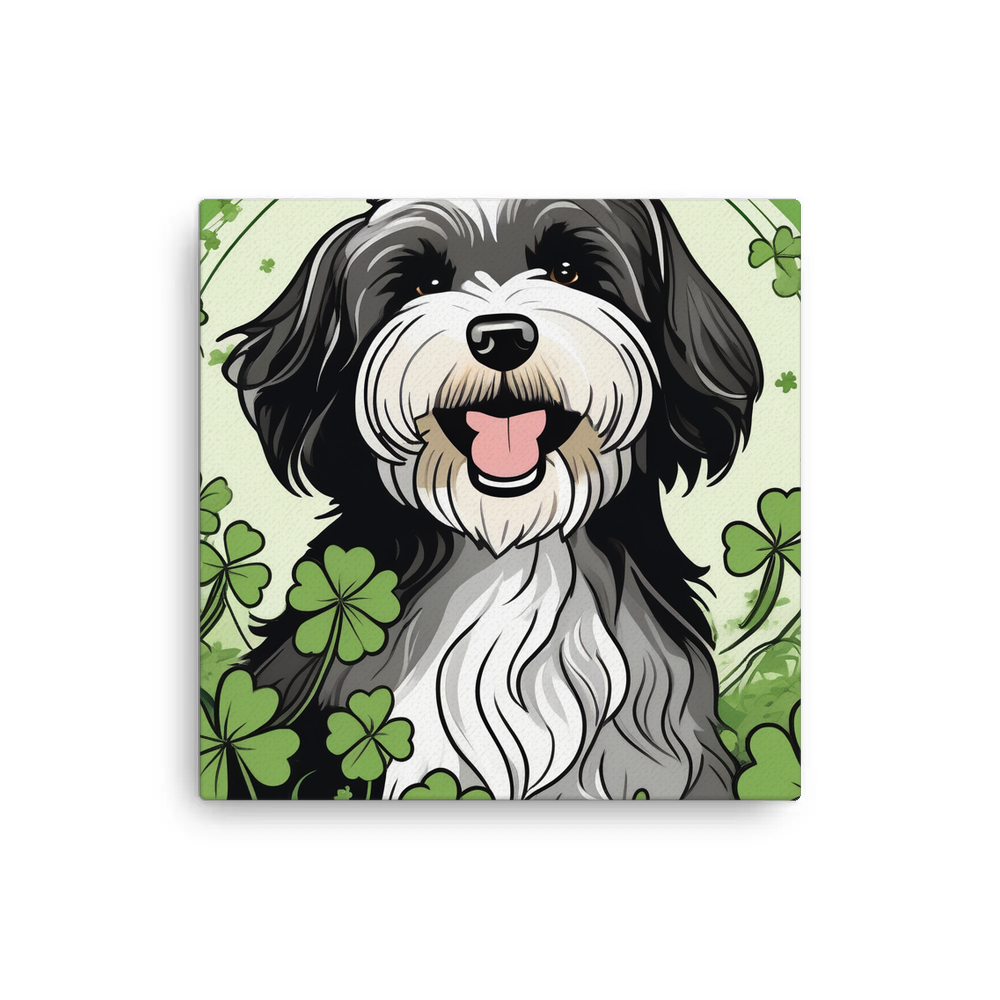 PugMug Custom Black-and-white Havanese Dog Canvas