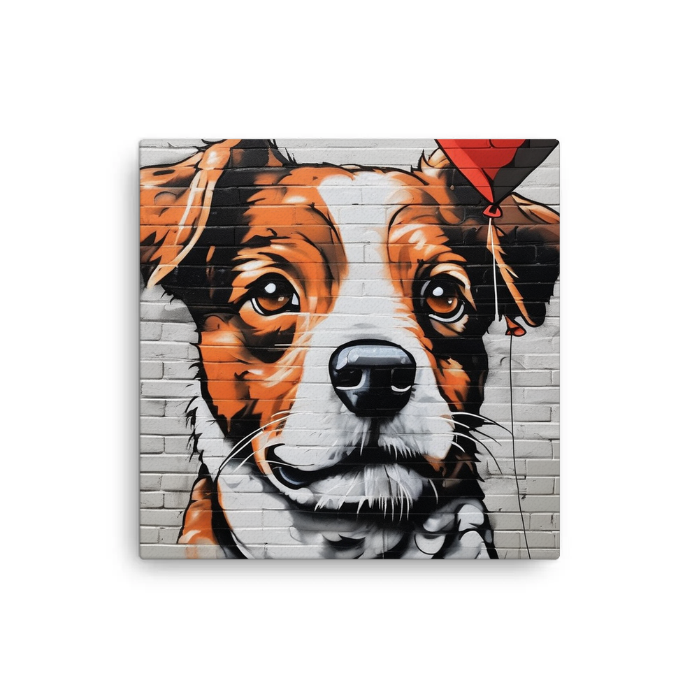 PugMug Custom Brittany Dog Canvas