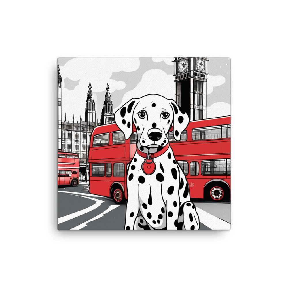 PugMug Custom Dalmatian Canvas