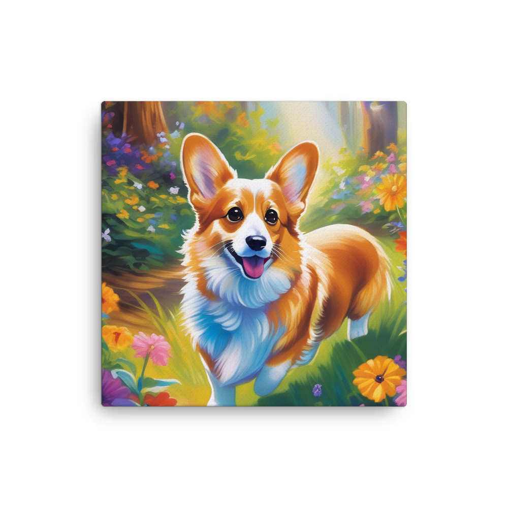 PugMug Custom Pembroke Welsh Corgi Canvas