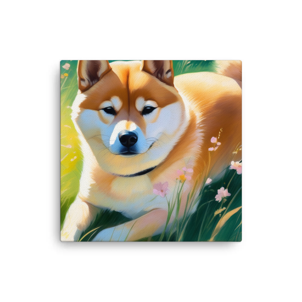 PugMug Custom Shiba Inu Canvas