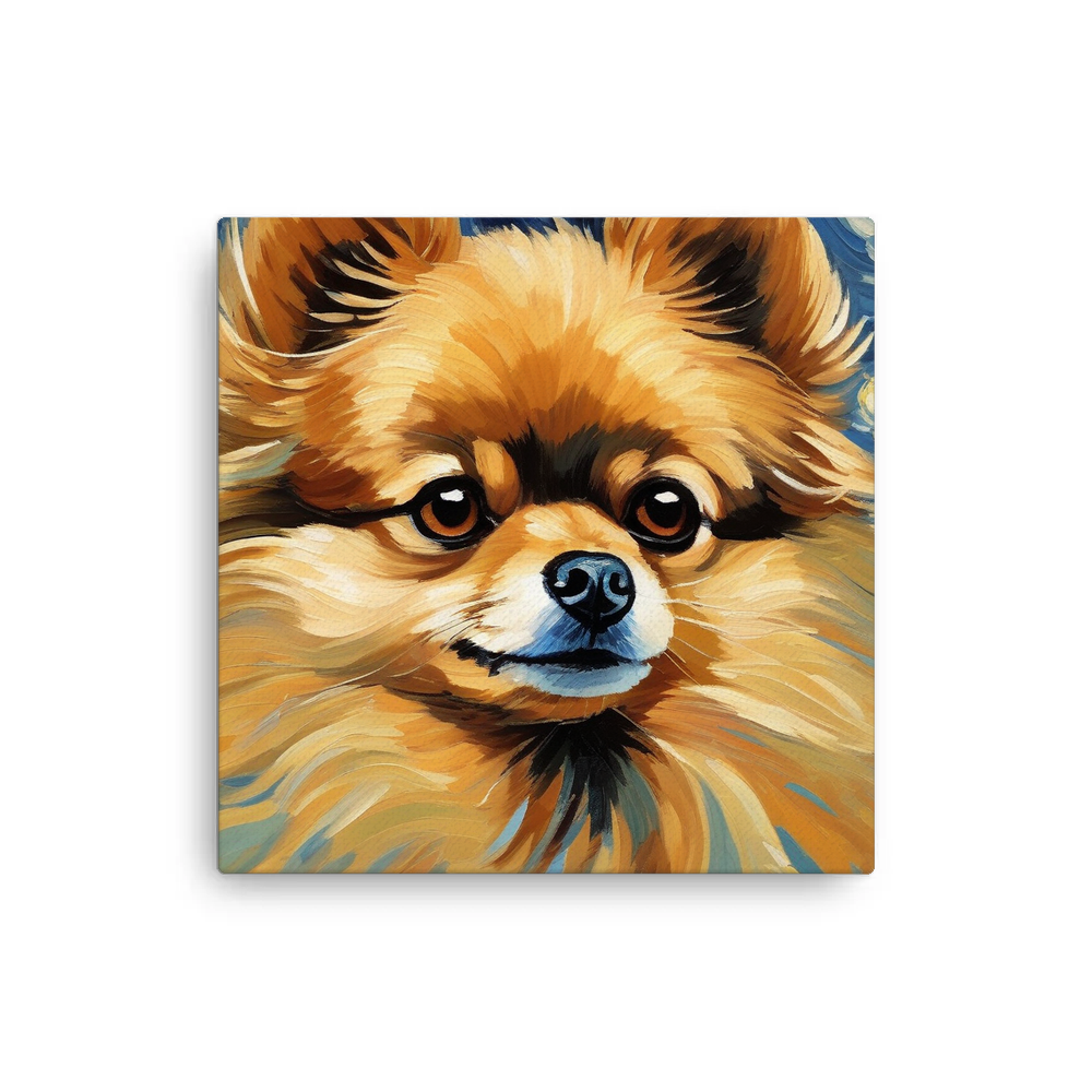 PugMug Custom Tan Pomeranian Canvas