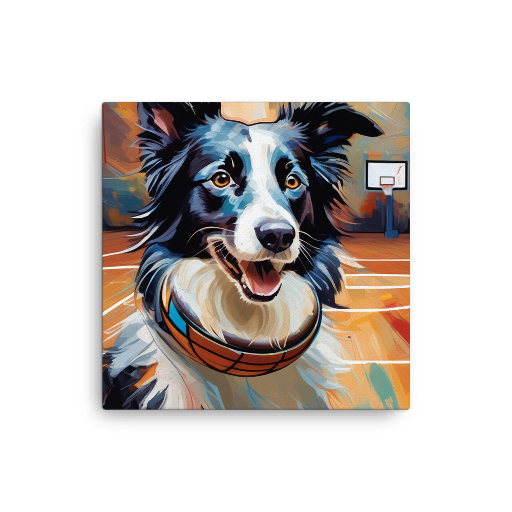 PugMug Custom Border Collie Canvas