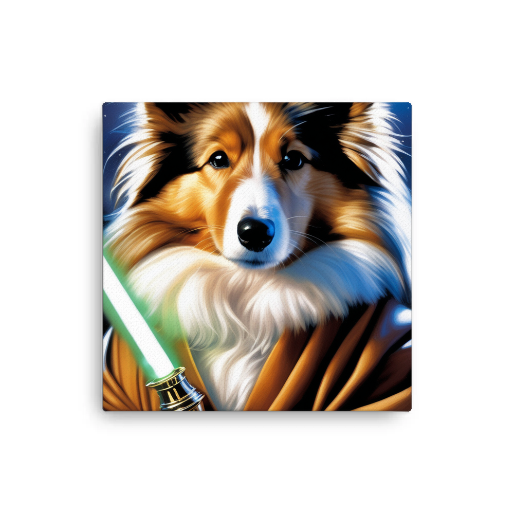 PugMug Custom Shetland Sheepdog Canvas